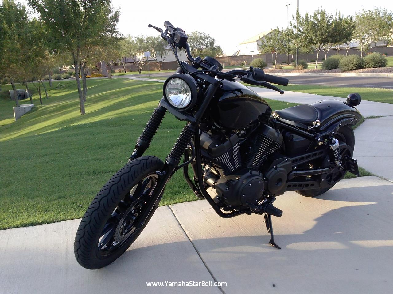 yamaha bolt front forks