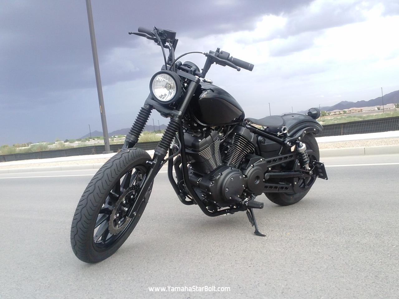 Yamaha Star Bolt Motorcycle Forum - 2014 Yamaha Bolt (custom) -Jeremy Girard