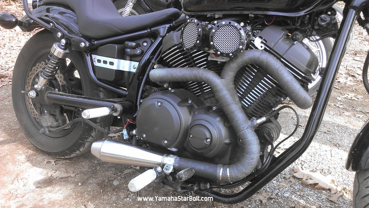 list of exhausts available for Bolt 2nd time round