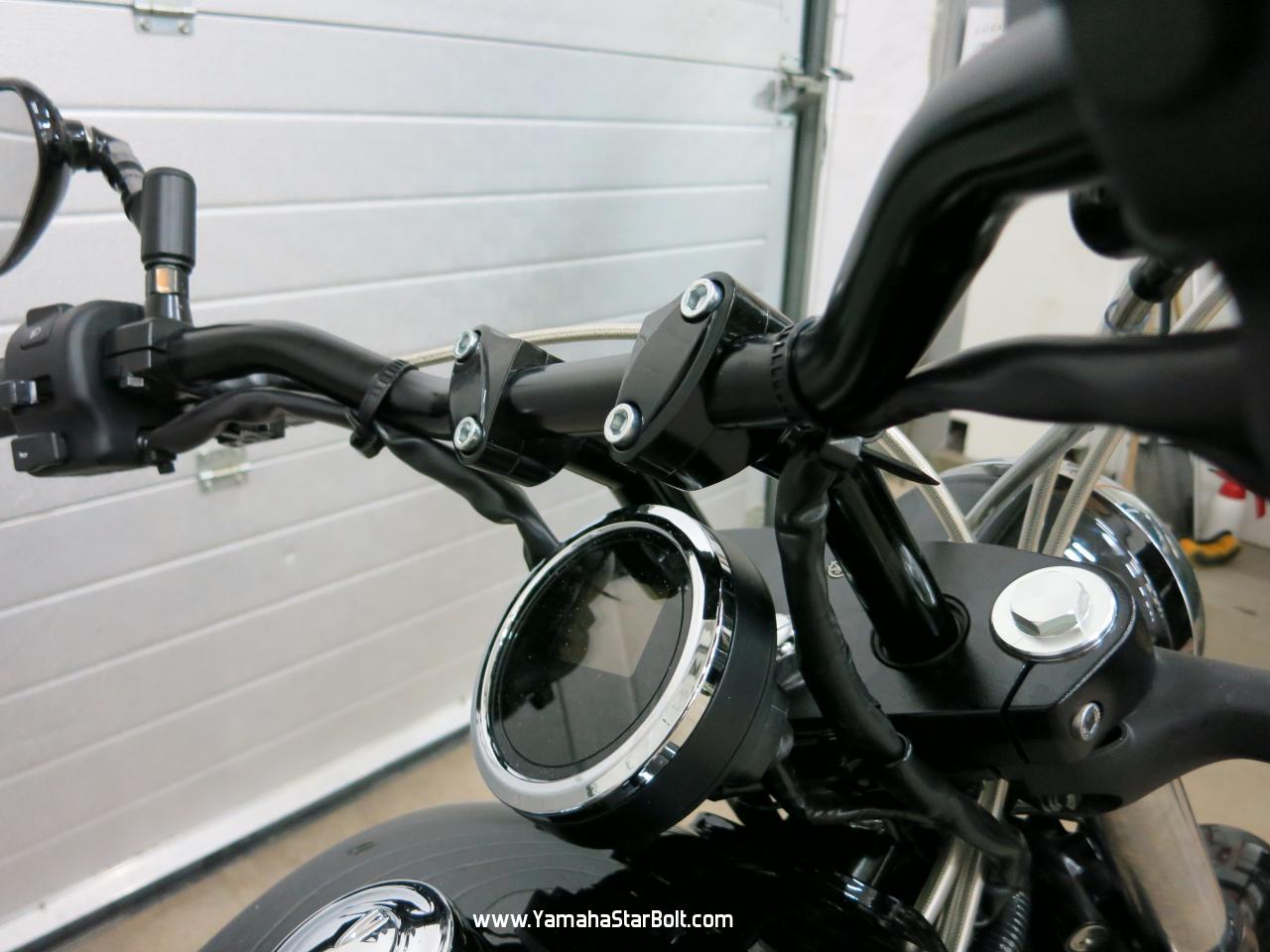 yamaha bolt handlebar risers