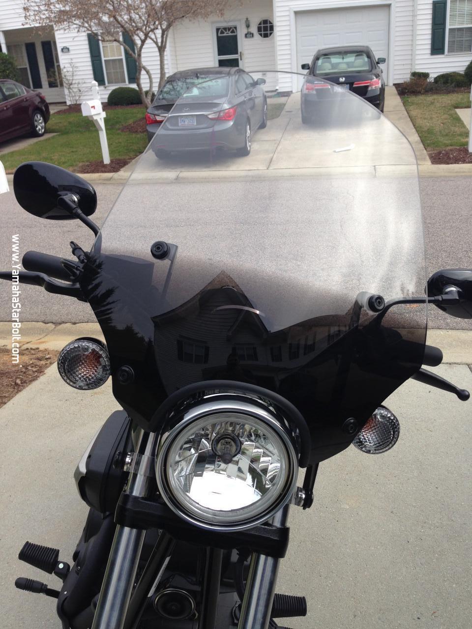 Yamaha Bolt Quick Release Windshield 2024 www tofrei